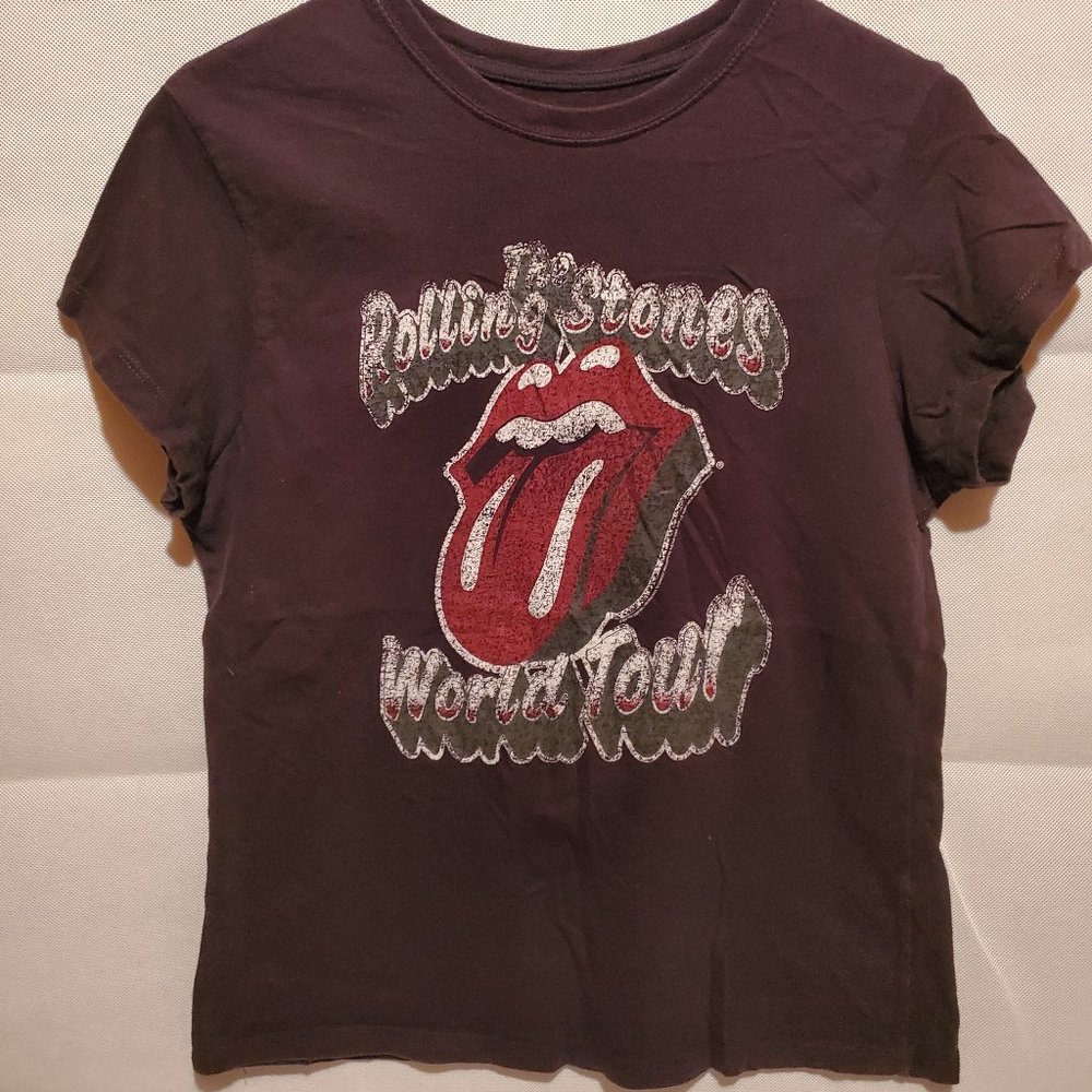 Rolling Stones 2007 XXL Womens / Juniors World Tour Concert T-shirt